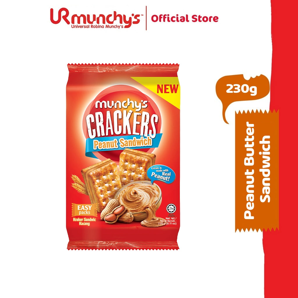 Munchy's Crackers Peanut Sandwich 230g