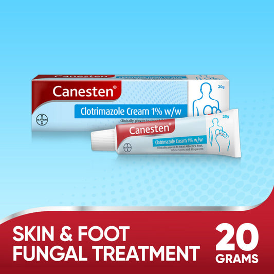 Canesten Clotrimazole Cream 1% 20g for Antifungal