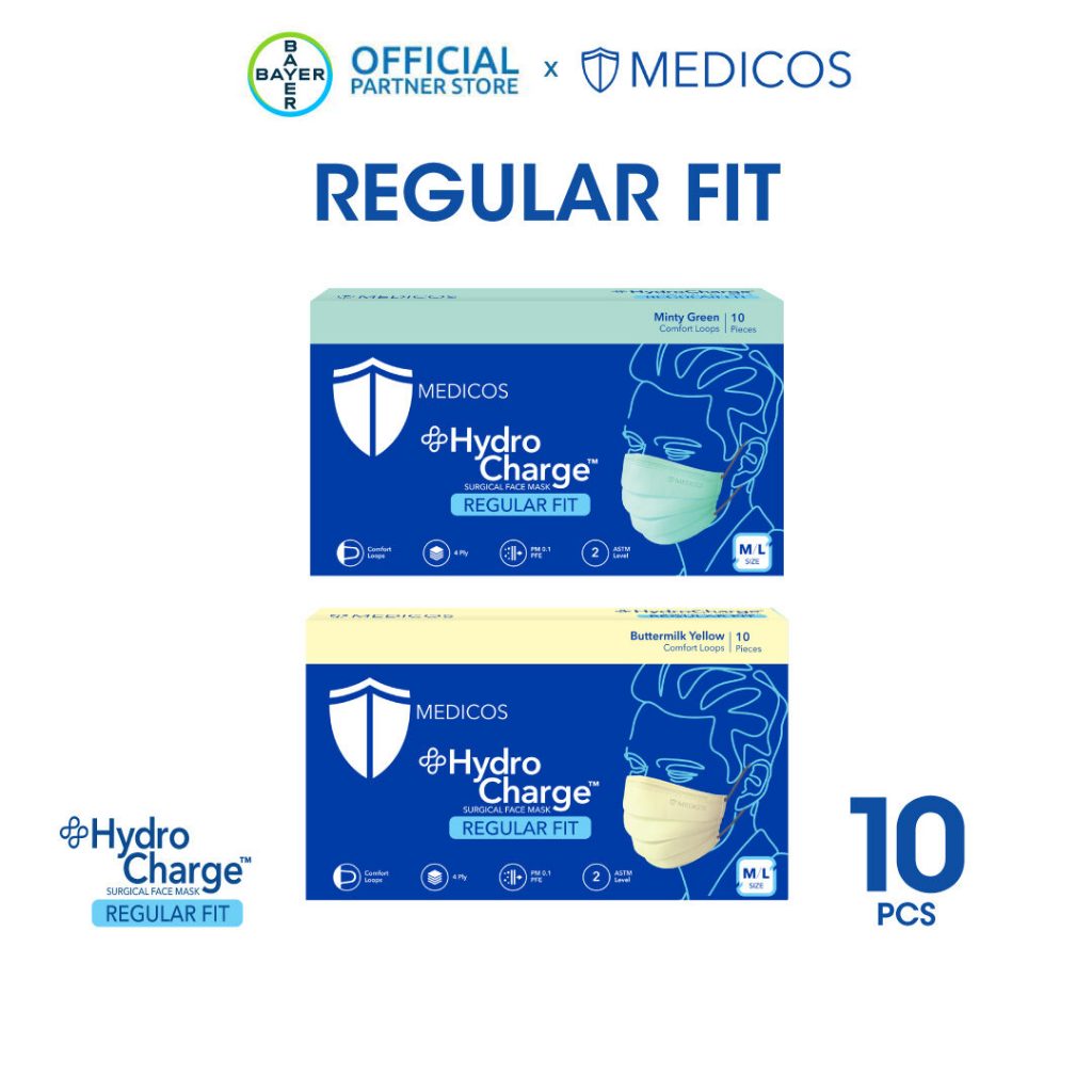[NOT FOR SALE] Medicos 4ply Surgical Face Mask (Assorted Color)