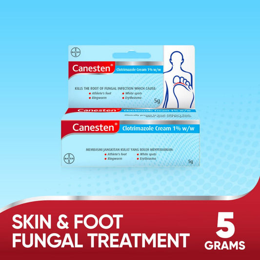 Canesten Clotrimazole 1% 5g for Antifungal
