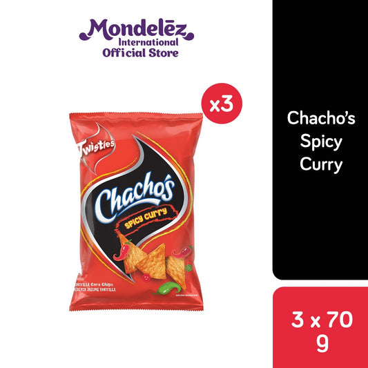 [CARTON DEAL] TW CHACHO'S S/CURRY 6X10X70G Y23 (6 X 10 X 70G)